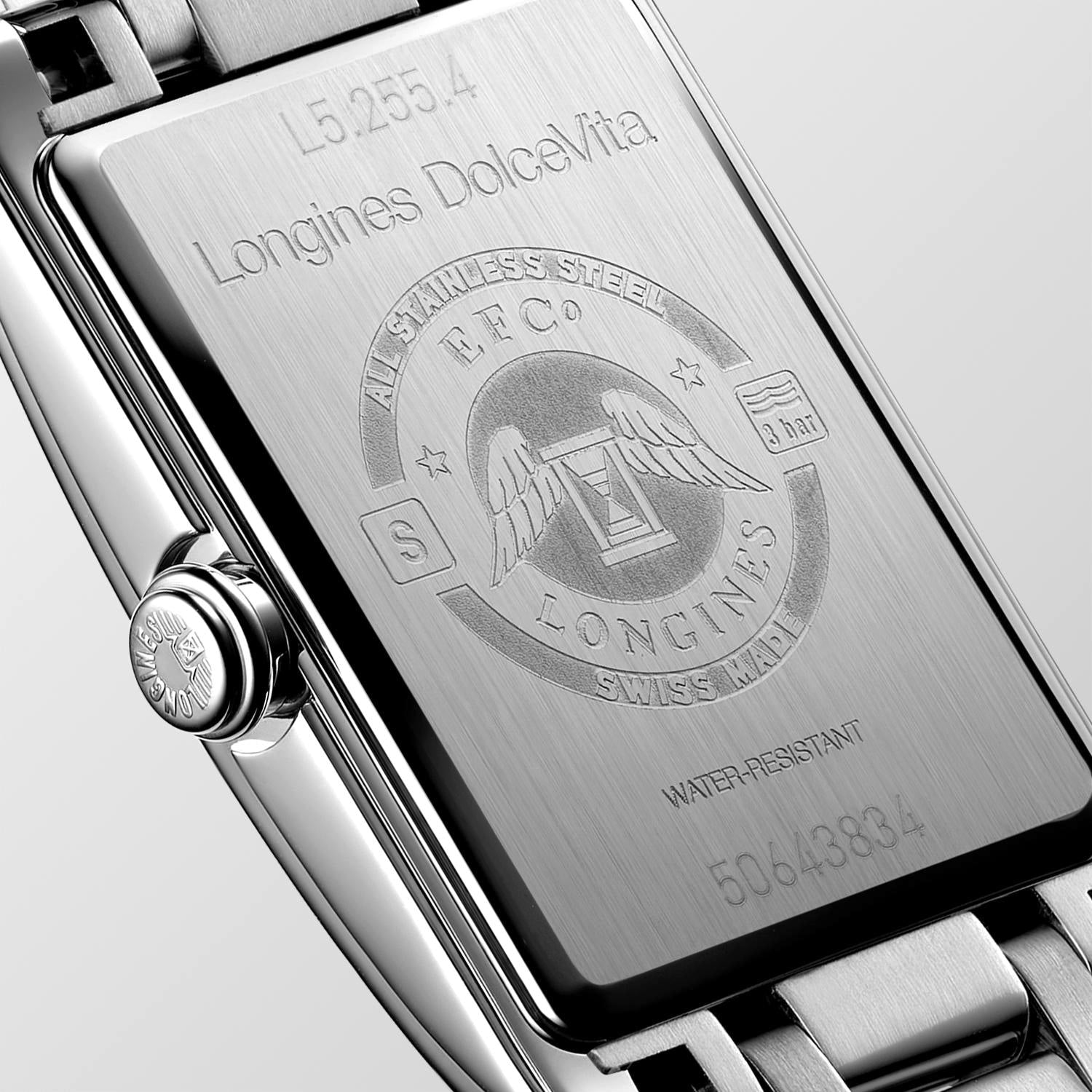 Longines DolceVita White Dial Ladies Watch