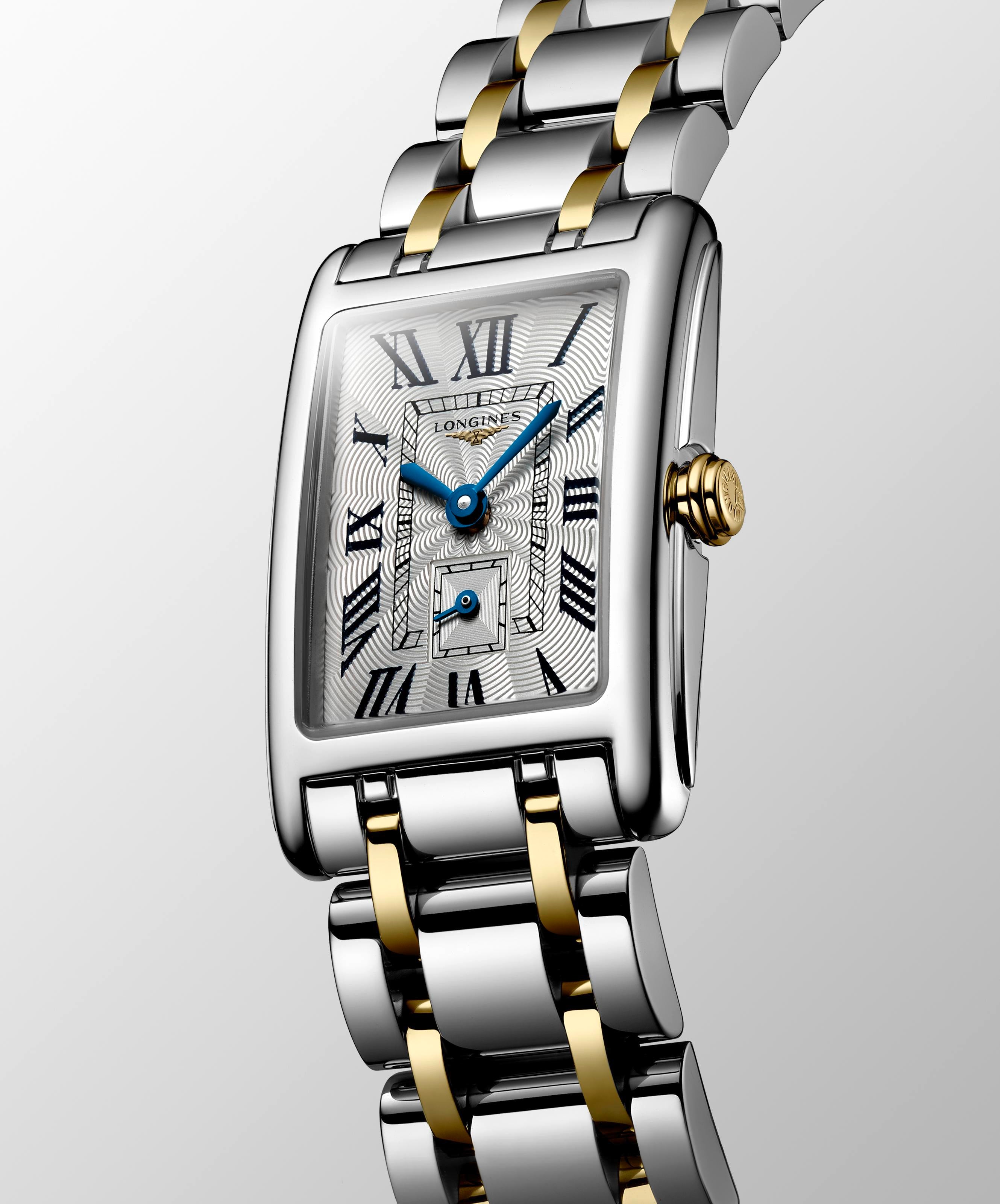 Longines DolceVita Silver "flinqué" Dial Ladies Watch