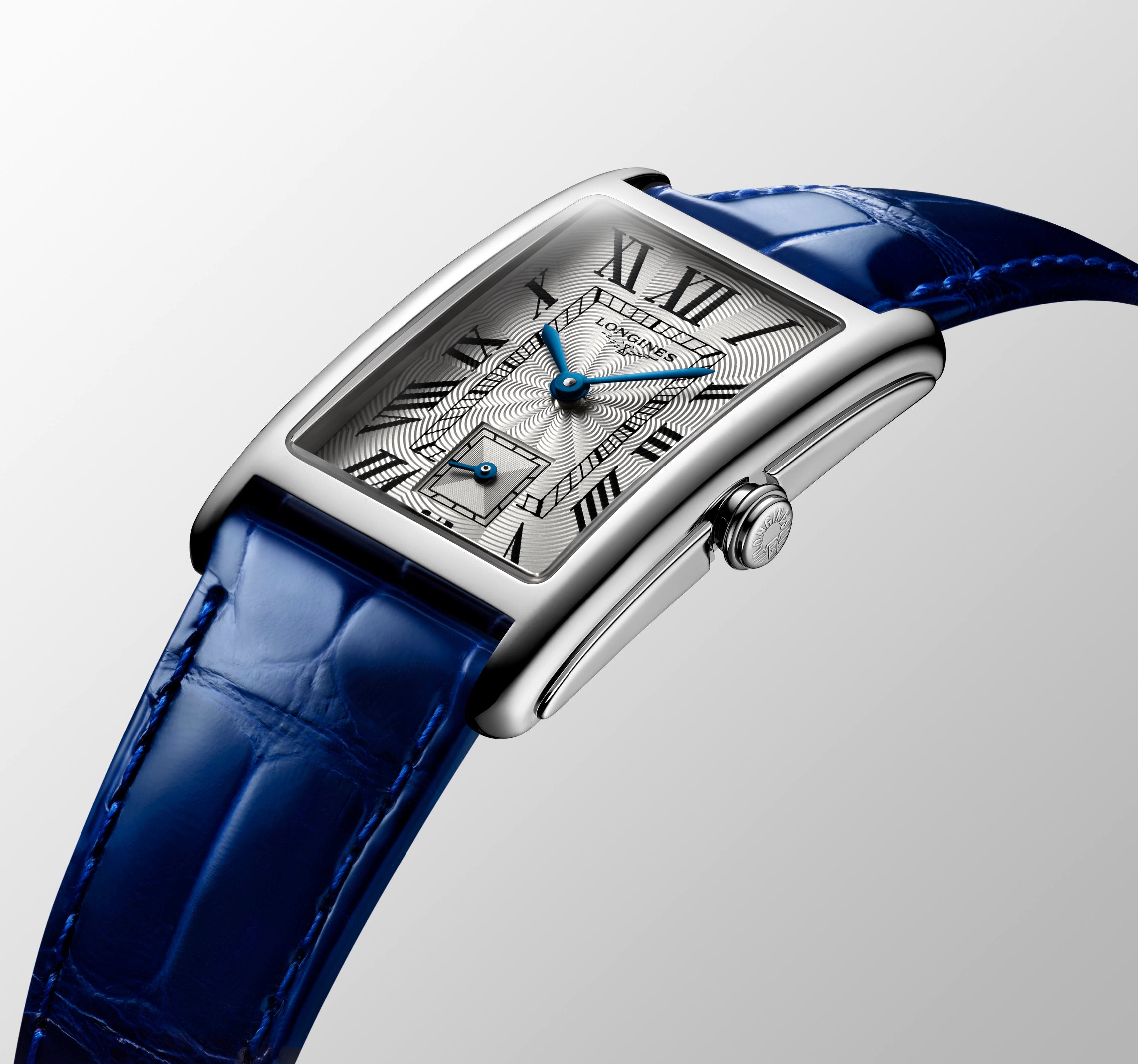 Longines DolceVita Silver "flinqué" Dial Watch