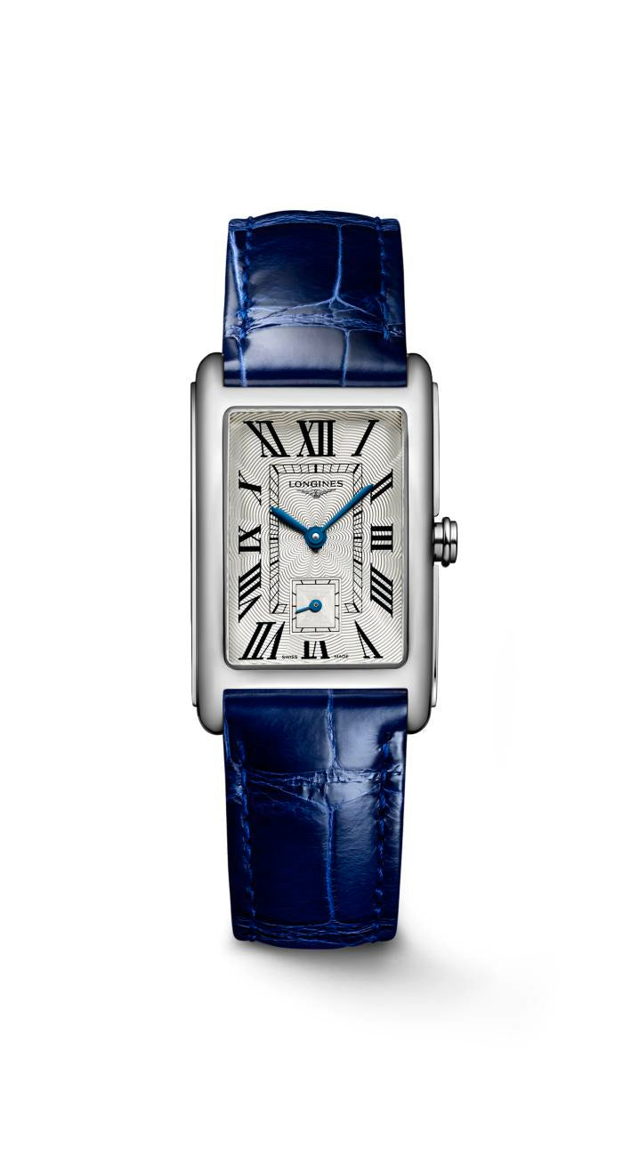Longines DolceVita Silver "flinqué" Dial Watch