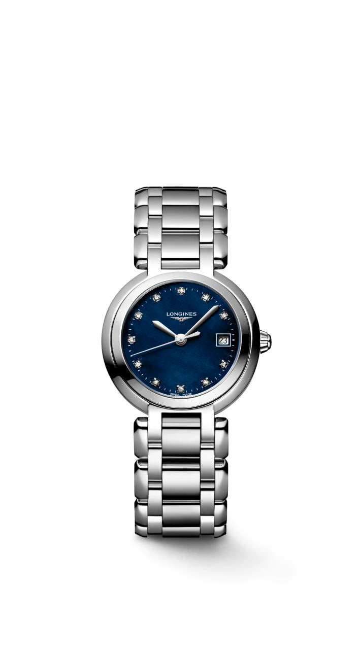 Longines PrimaLuna Sunray Blue Dial Ladies Watch