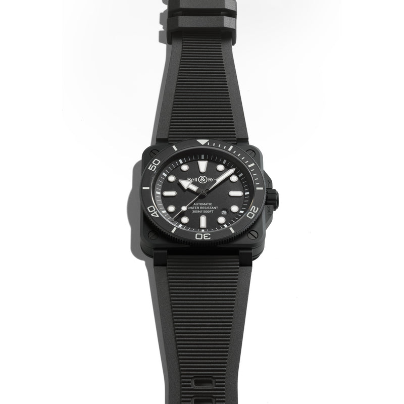 BR 03 DIVER BLACK MATTE CERAMIC