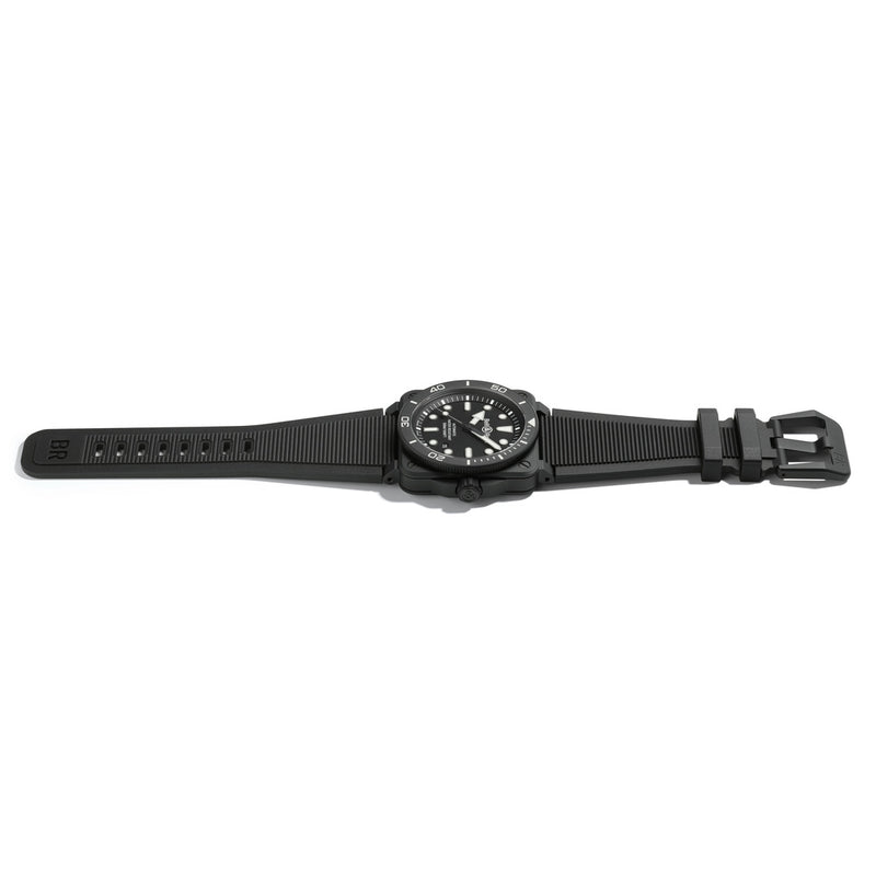 BR 03 DIVER BLACK MATTE CERAMIC