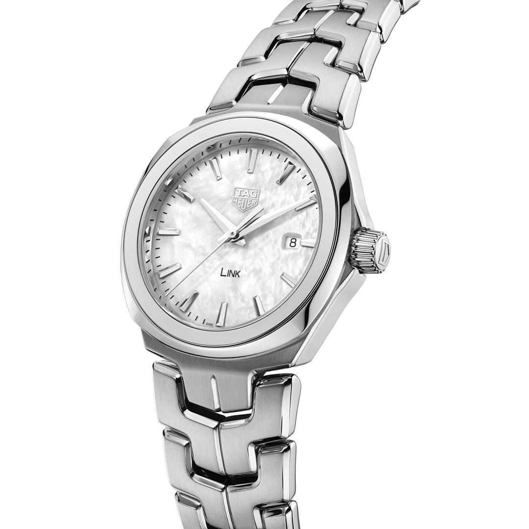 TAG Heuer Link White Mother of Pearl Ladies Watch