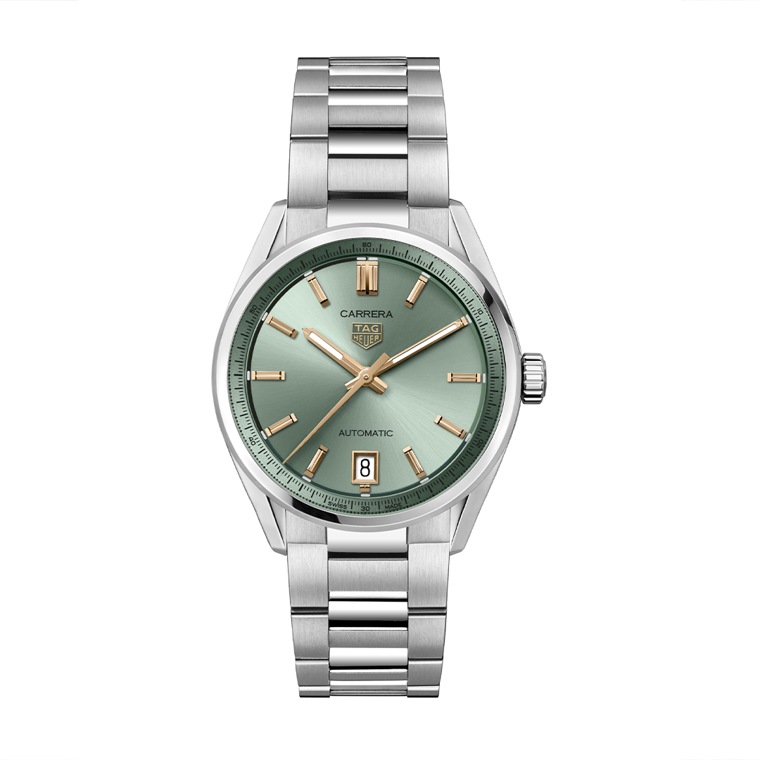 TAG Heuer Carrera Date Green Ladies Watch