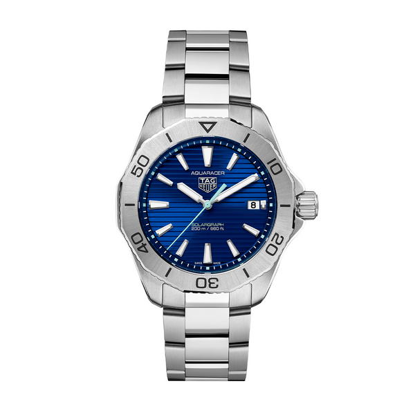 TAG Heuer Aquaracer Professional 200 Solargraph Blue Men's Watch