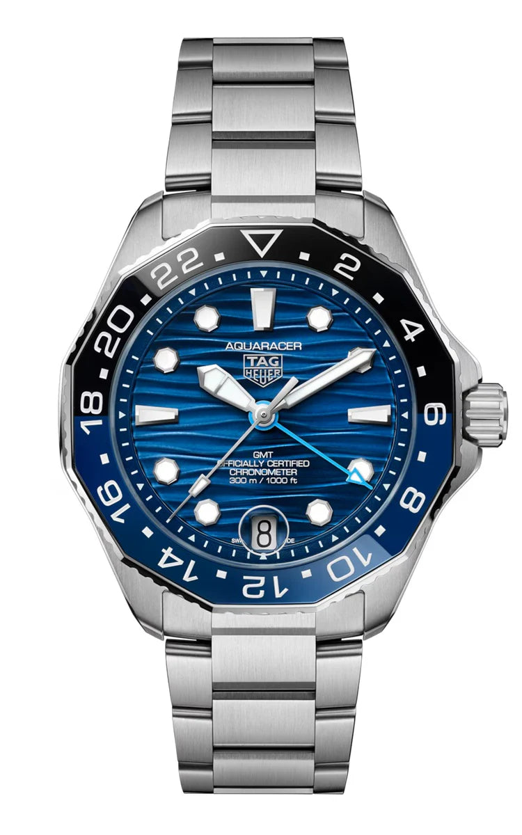 TAG Heuer Aquaracer Professional 300 GMT Mans Watch