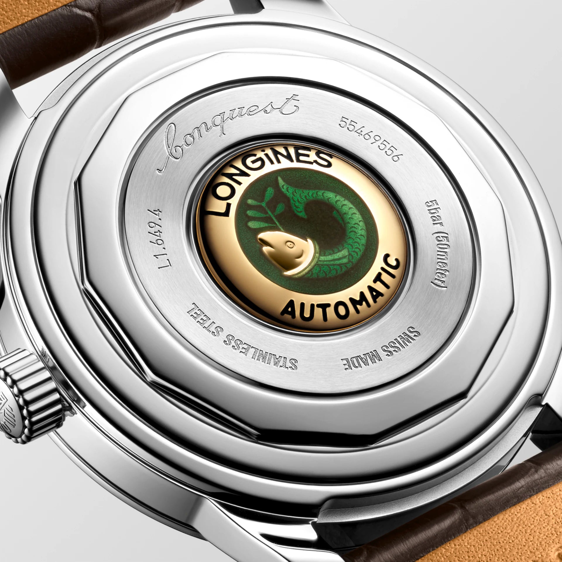 Longines Conquest Heritage Brown Dial Watch