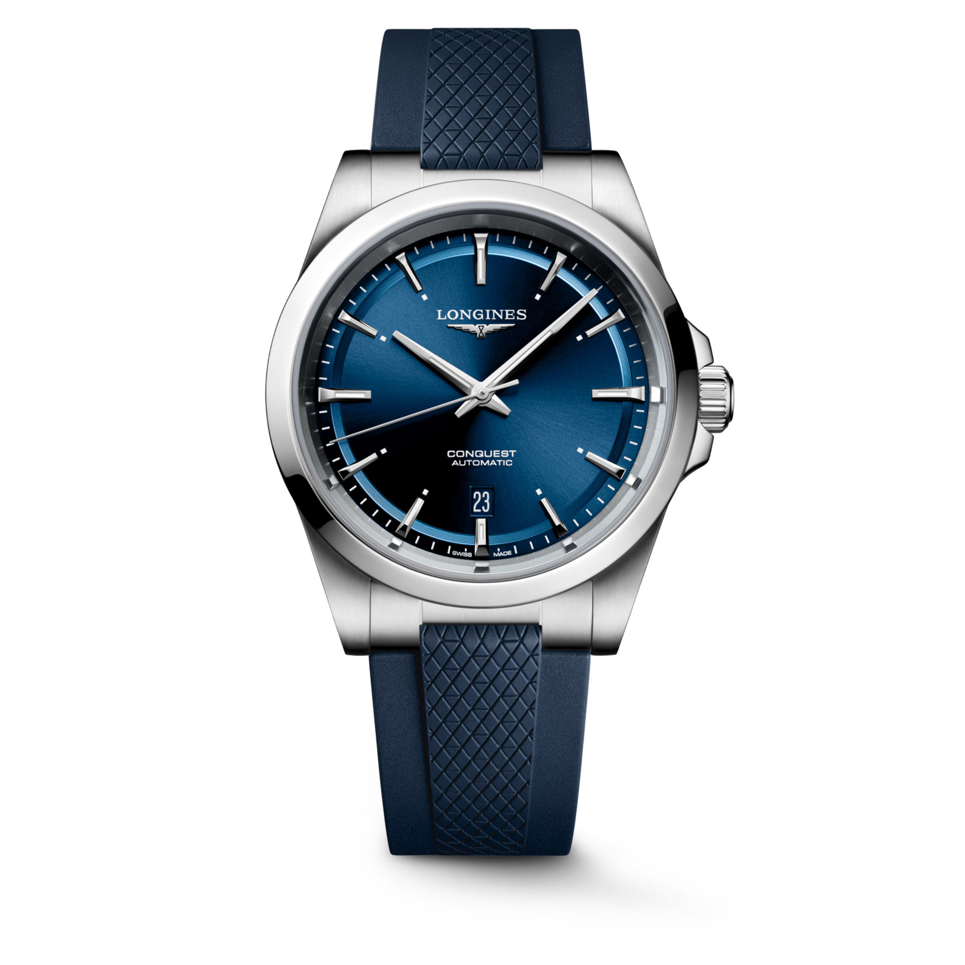 Longines Conquest Sunray Blue Dial Watch