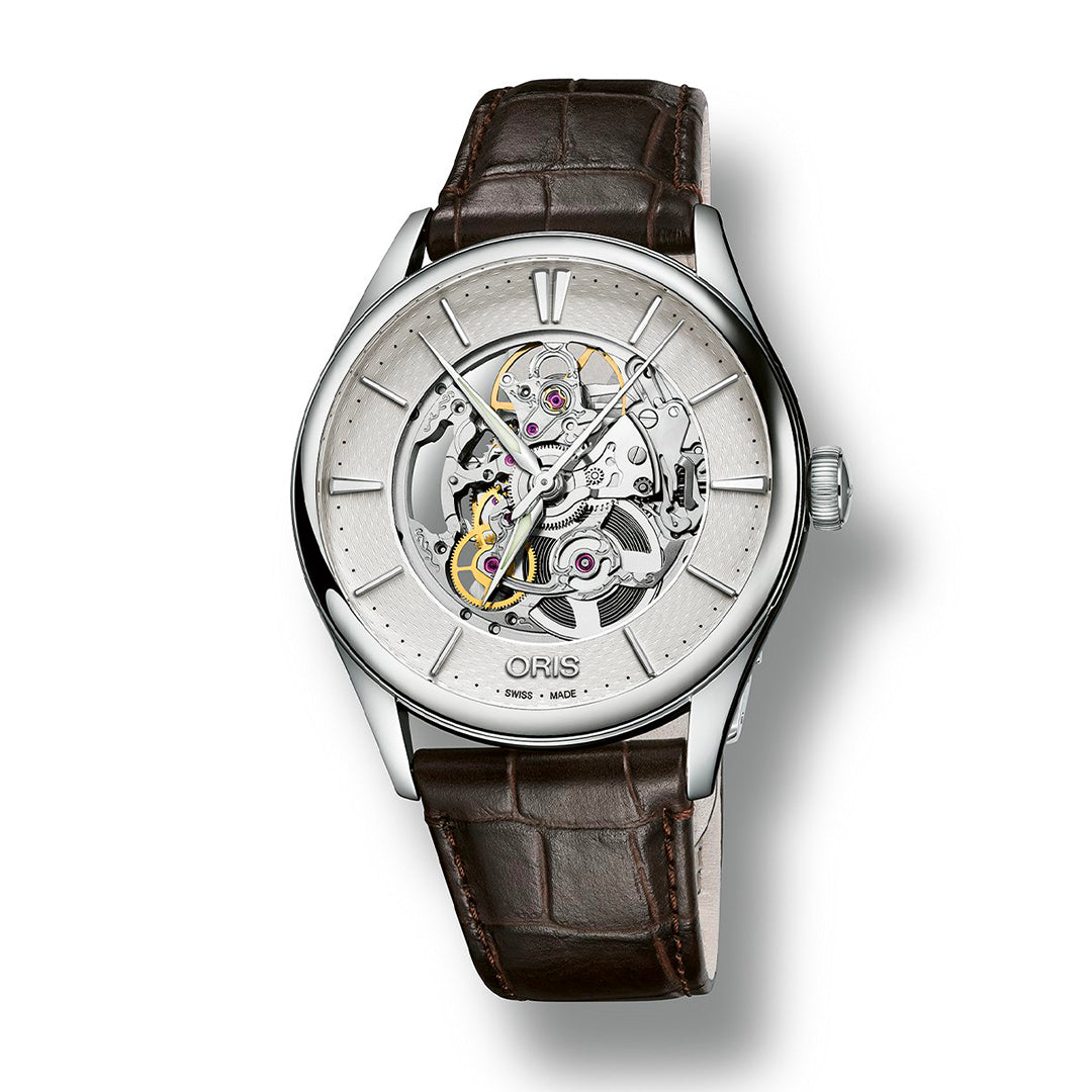 Oris Artelier Skeleton Mens Watch