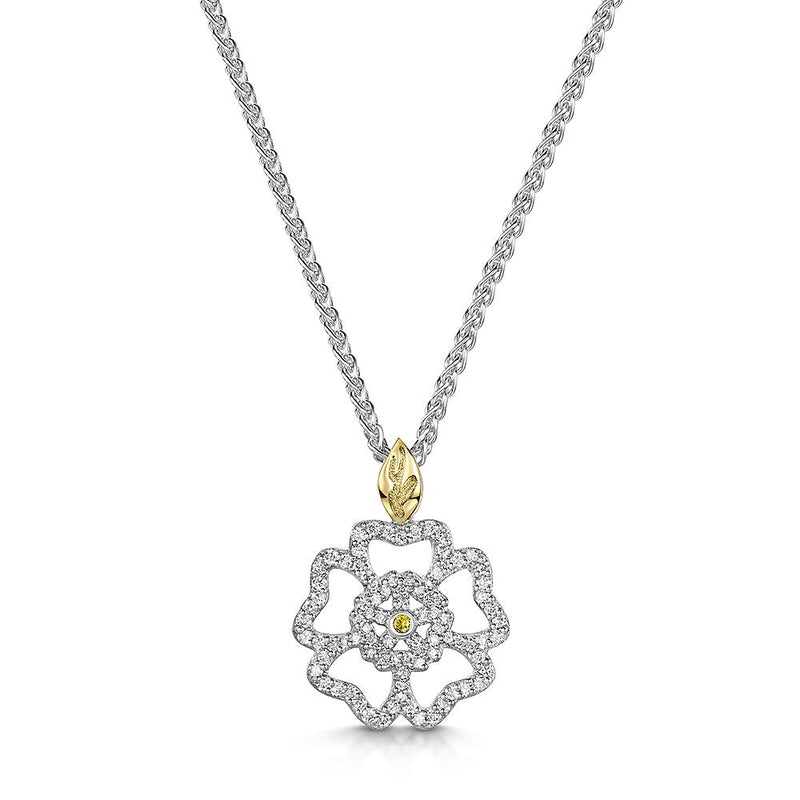 Yorkshire Rose Necklace