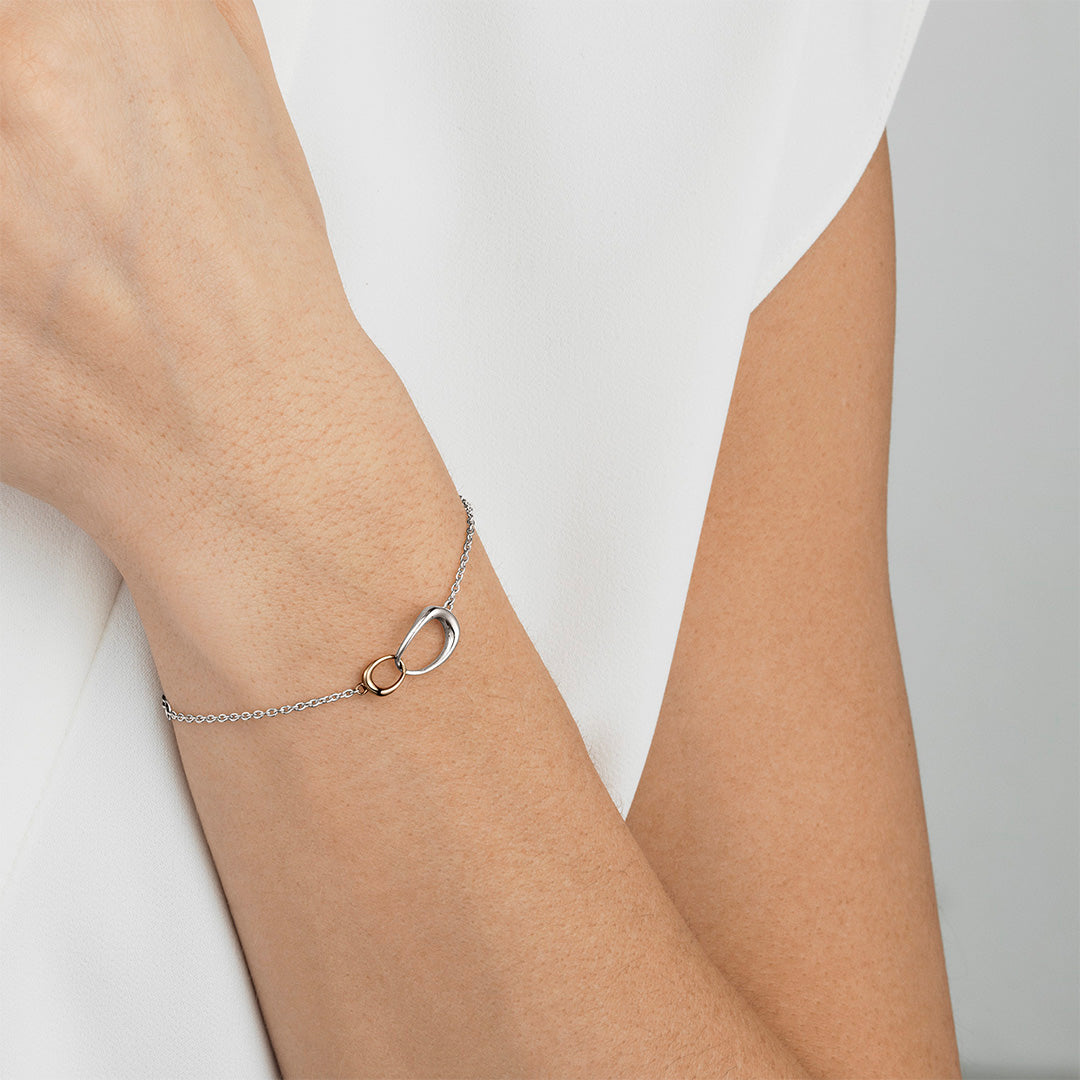 Georg Jensen Silver Offspring Bracelet