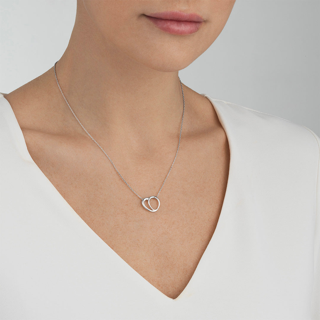 Georg Jensen Silver Offspring Pendant
