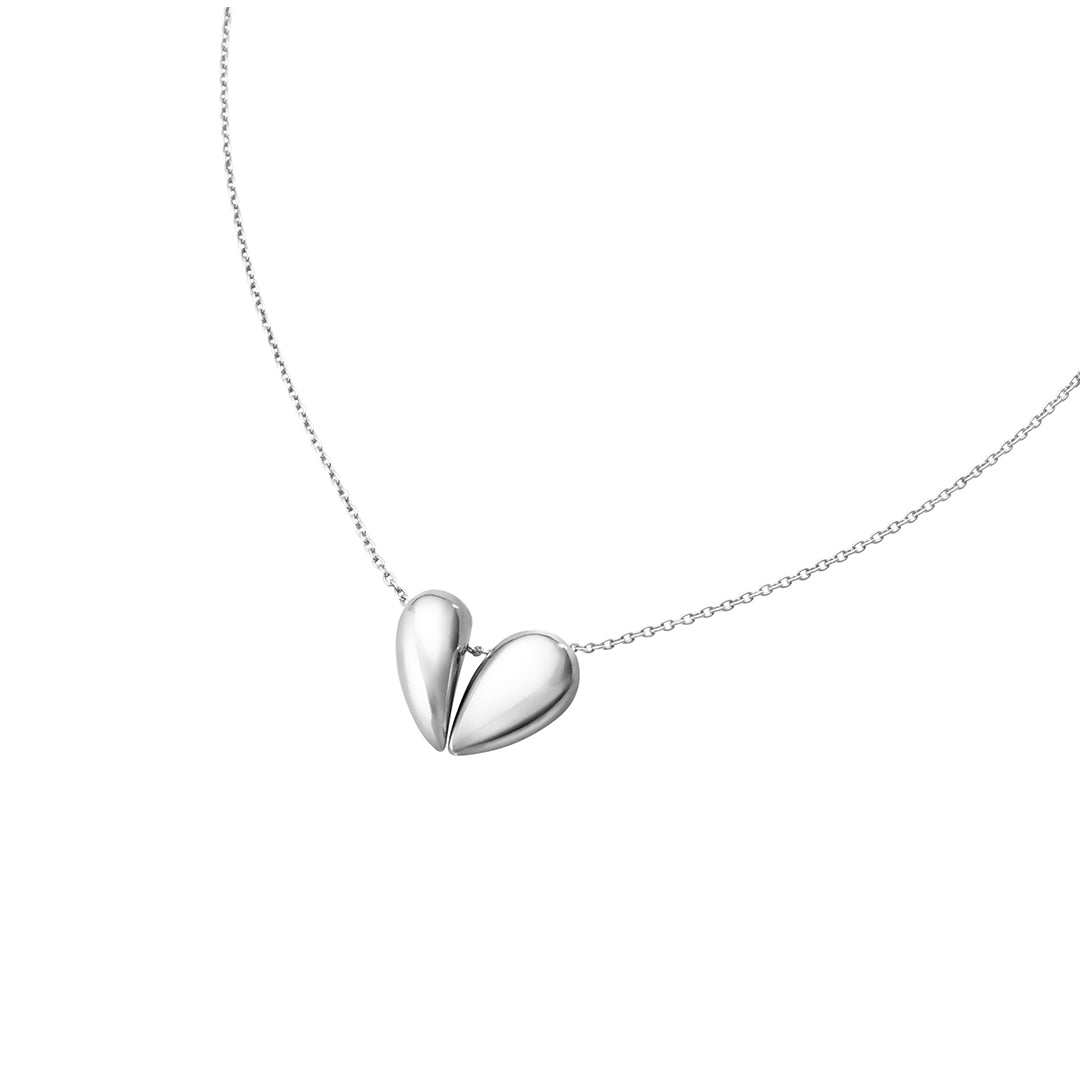Georg Jensen Curve Heart Pendant