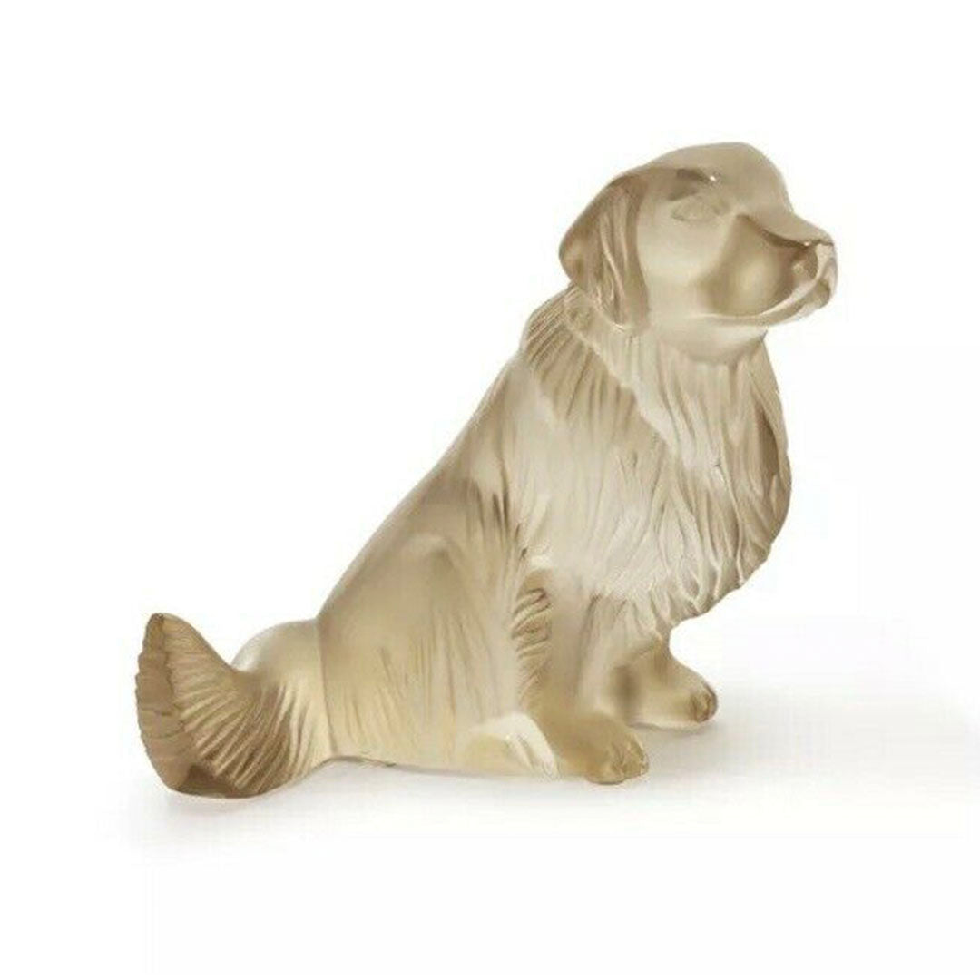 Lalique Crystal Golden Retriever