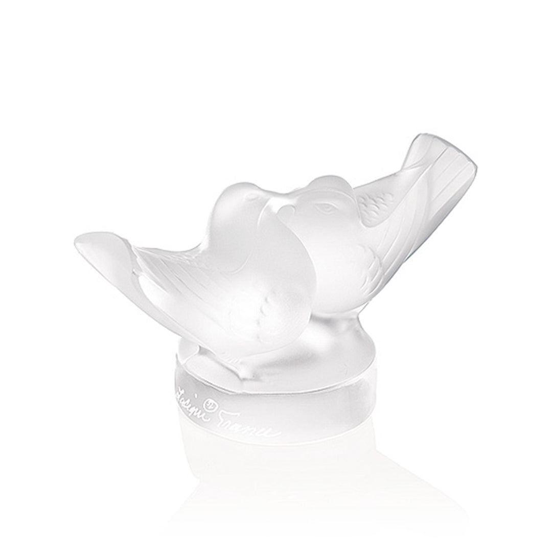 Lalique 2 Lovebirds Small Sculpture