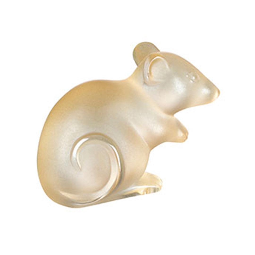 Lalique Mouse Sculpture
