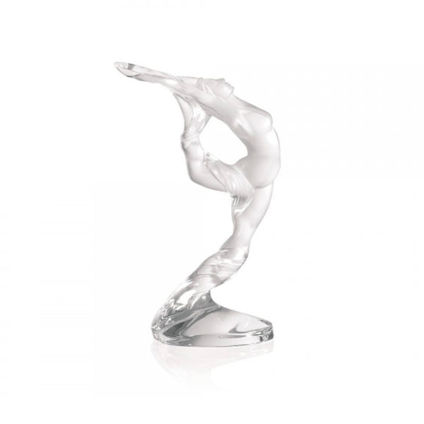 Lalique Crystal Acrobat Figurine Leg Up