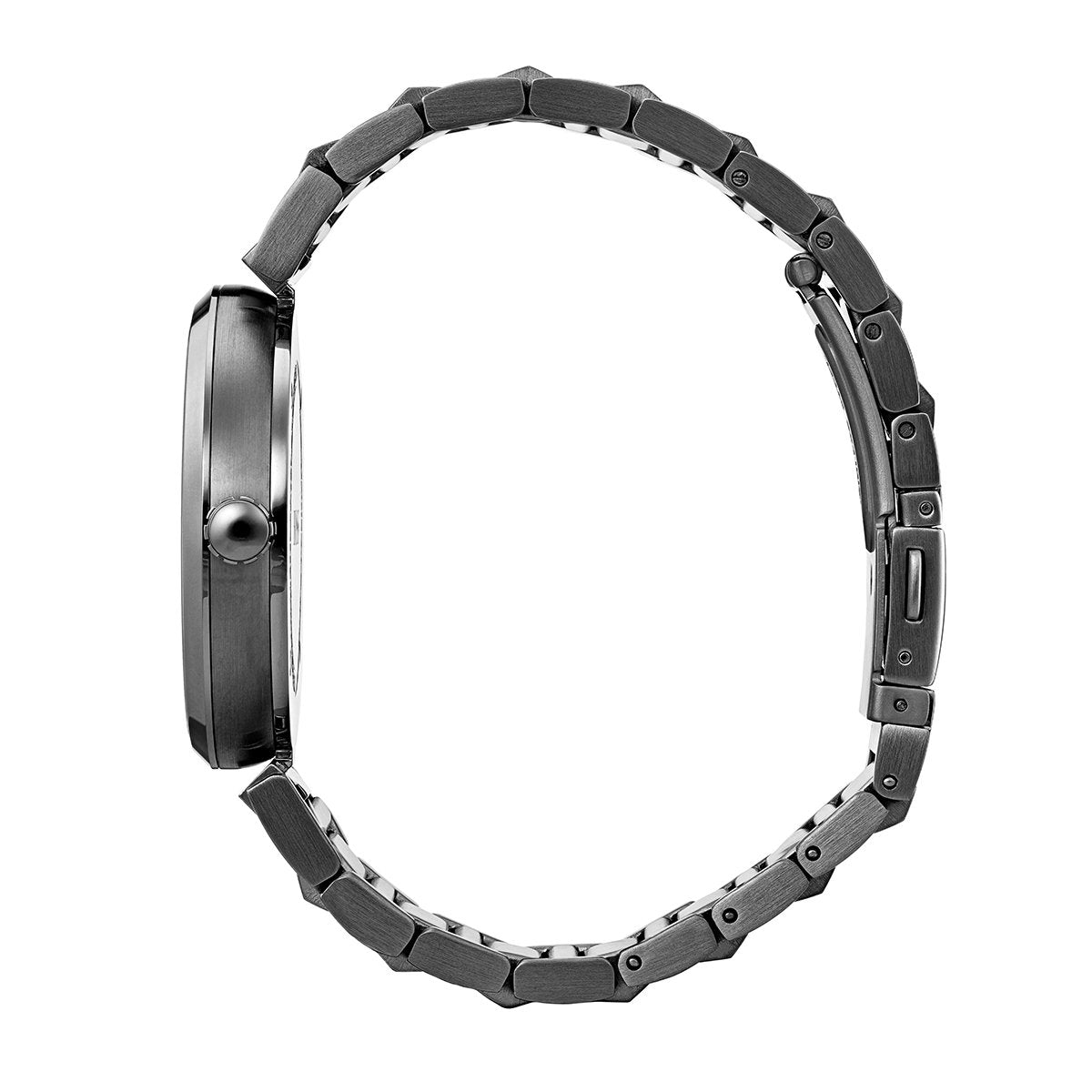 Hugo Boss watch from side