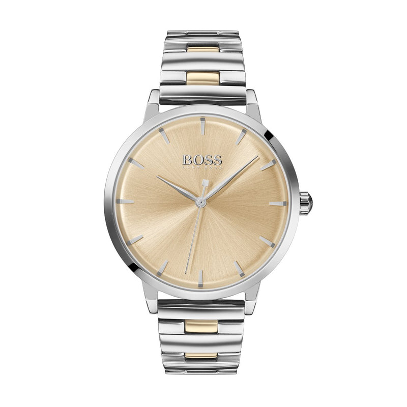 light gold dial Hugo Boss watch