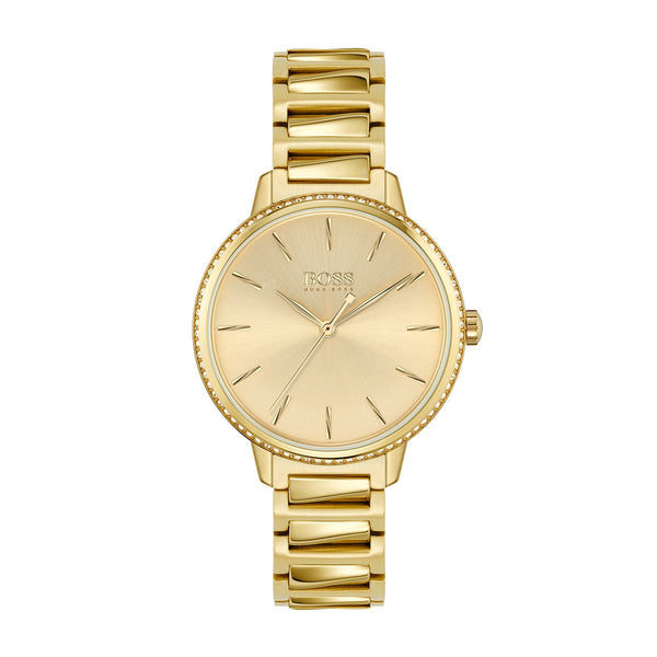 all gold Hugo Boss ladies watch