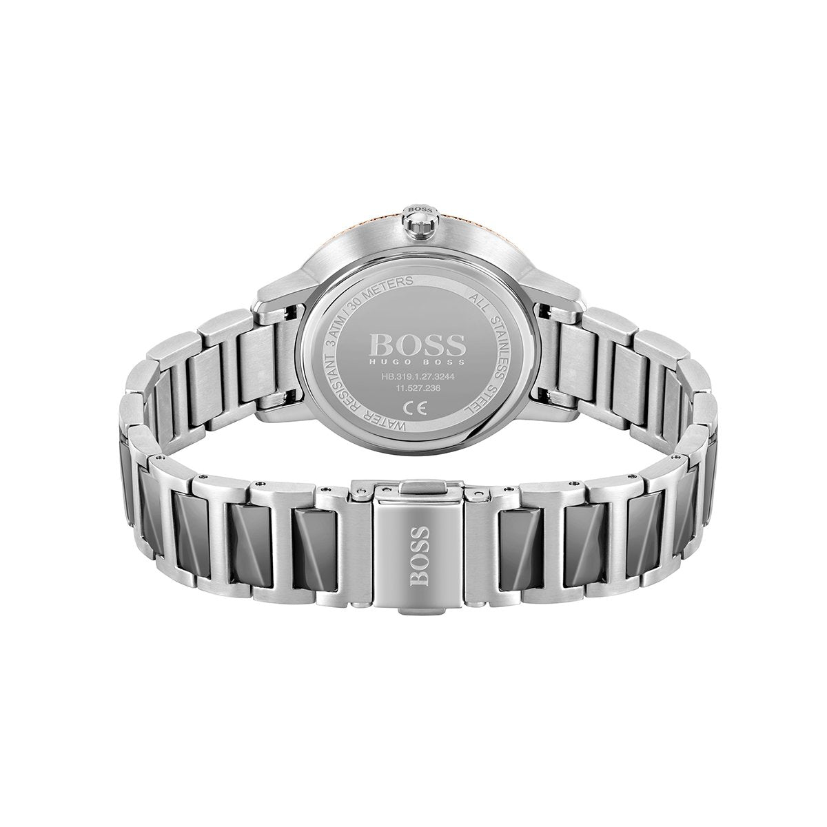 back of Hugo Boss watch