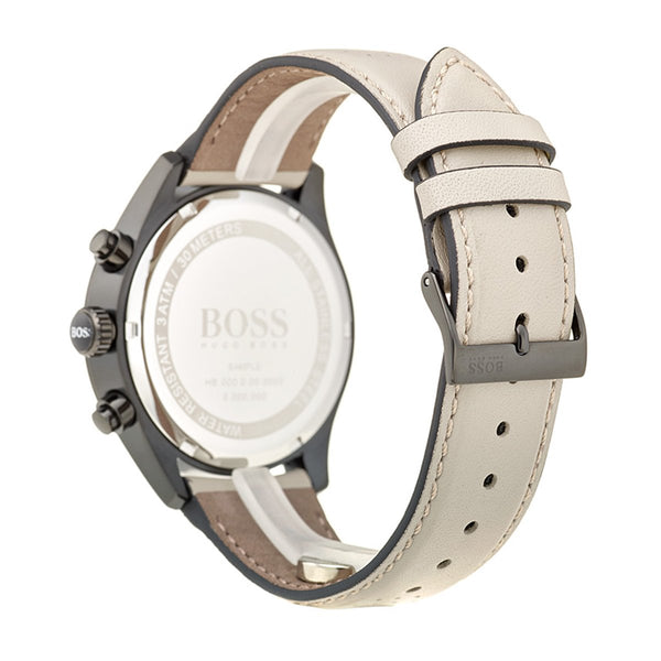 grey strap Hugo Boss watch
