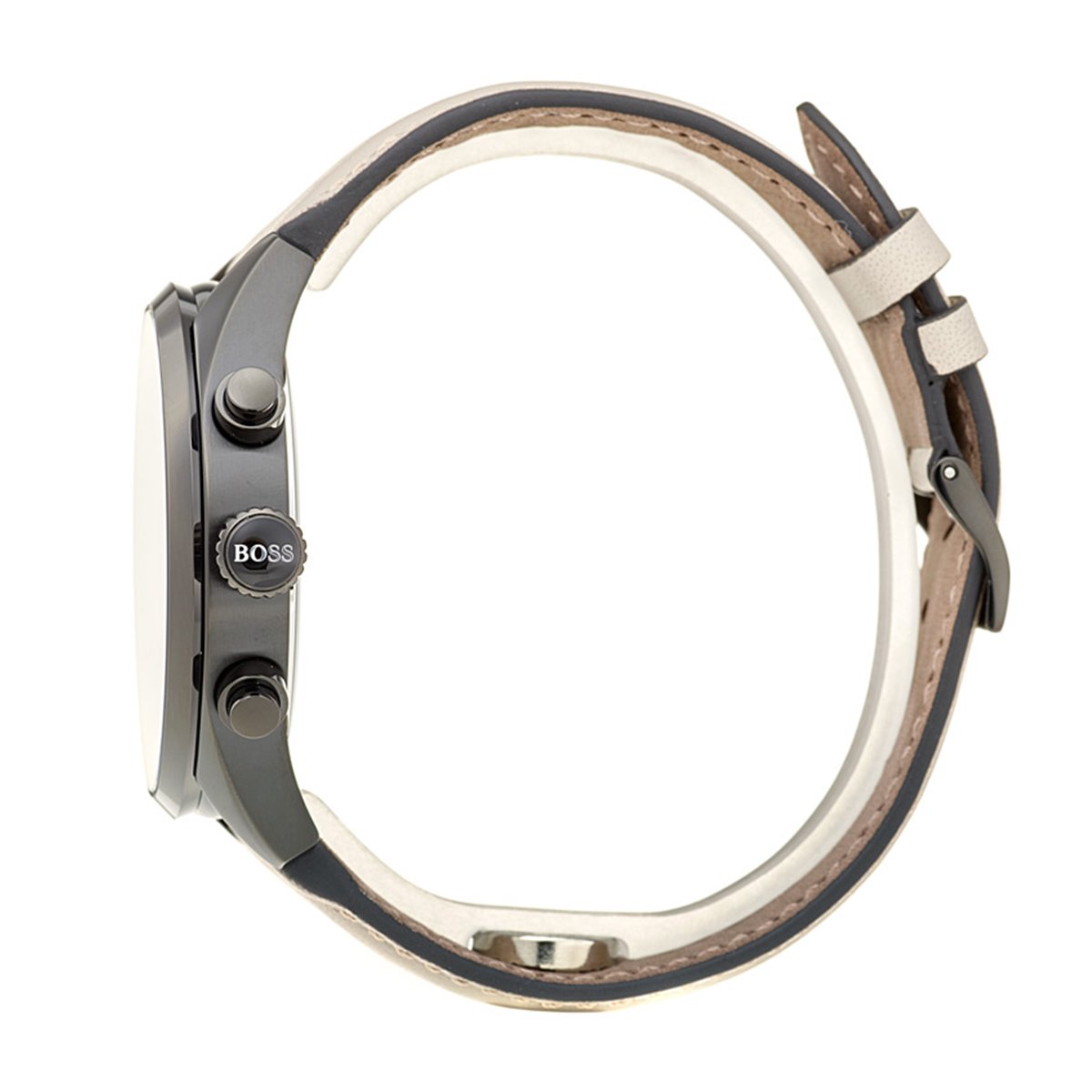side view of Hugo Boss watch
