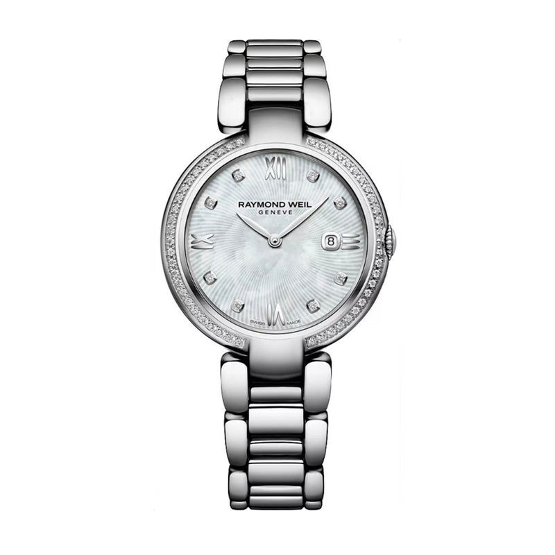 Raymond Weil Shine Mother of Pearl Silver Ladies Watch