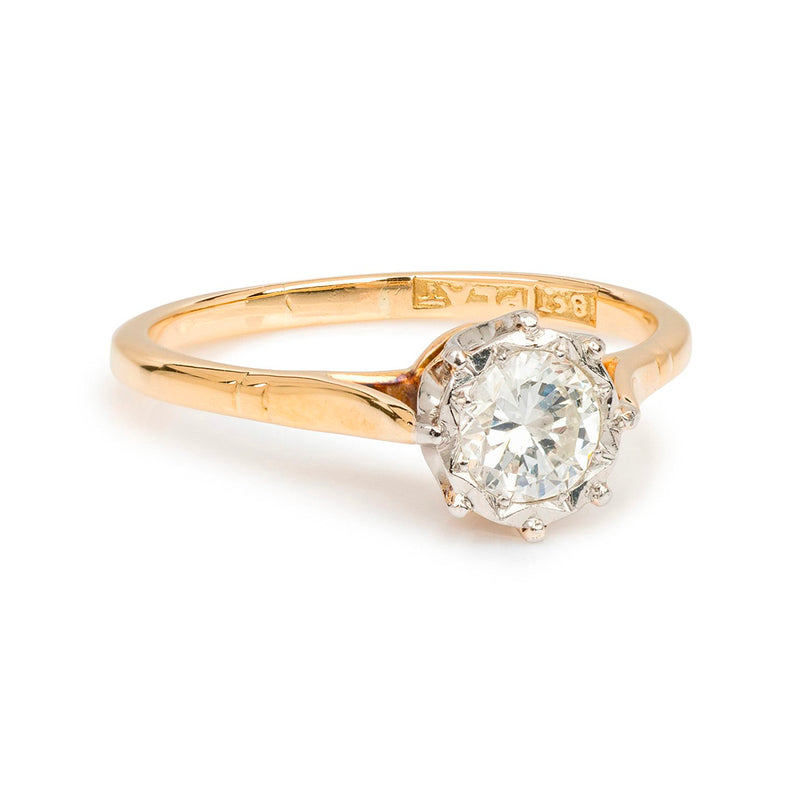 Pre-Owned 18ct Yellow Gold Diamond Solitaire