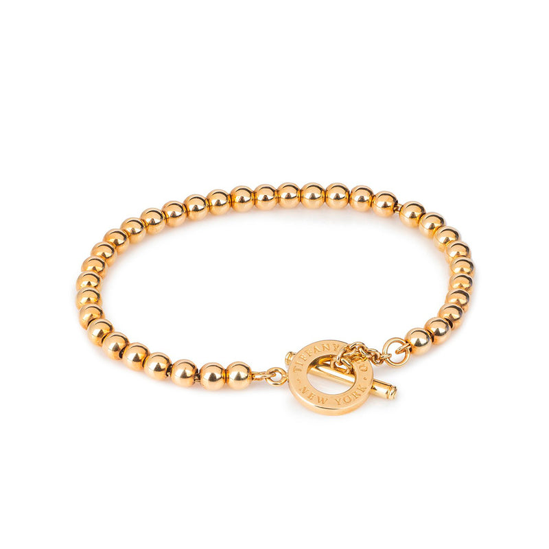 Pre-Owned 18ct Yellow Gold Tiffany Child's Bracelet