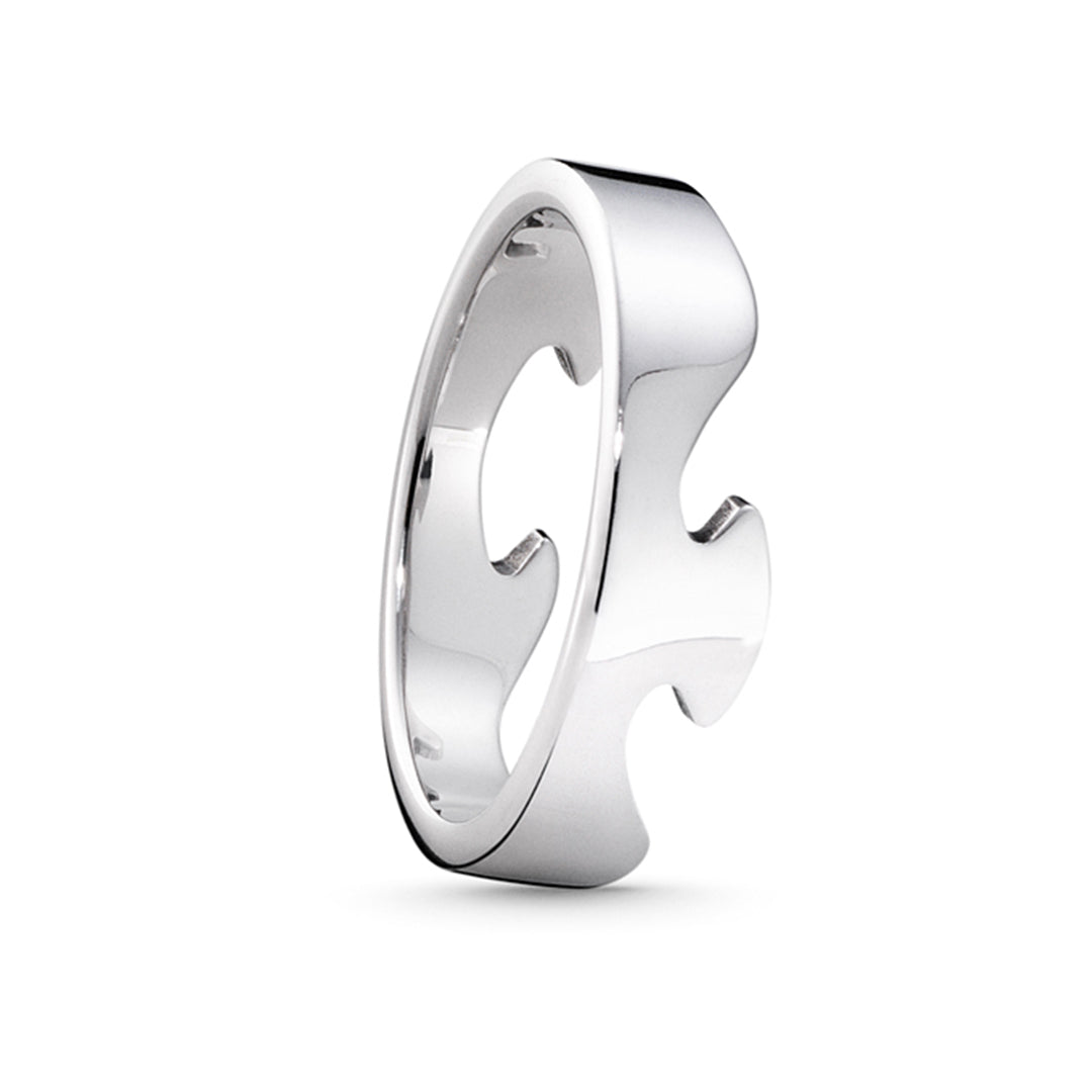 Georg Jensen Fusion White Gold Ring