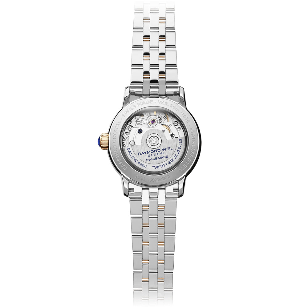 Raymond Weil Maestro Automatic Diamond Two-Tone Ladies Watch
