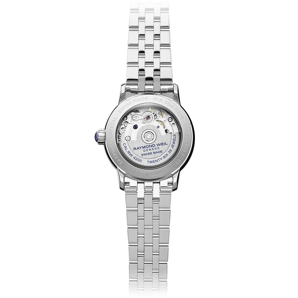 Raymond Weil Maestro Mother-of-Pearl Diamond Ladies Watch
