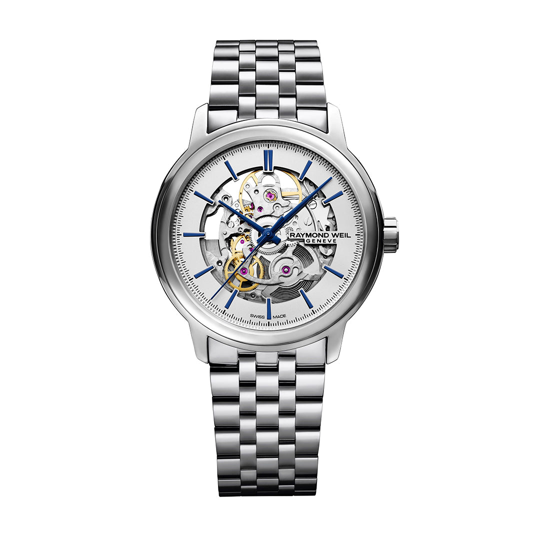 Raymond Weil Maestro Automatic Silver Mens Watch