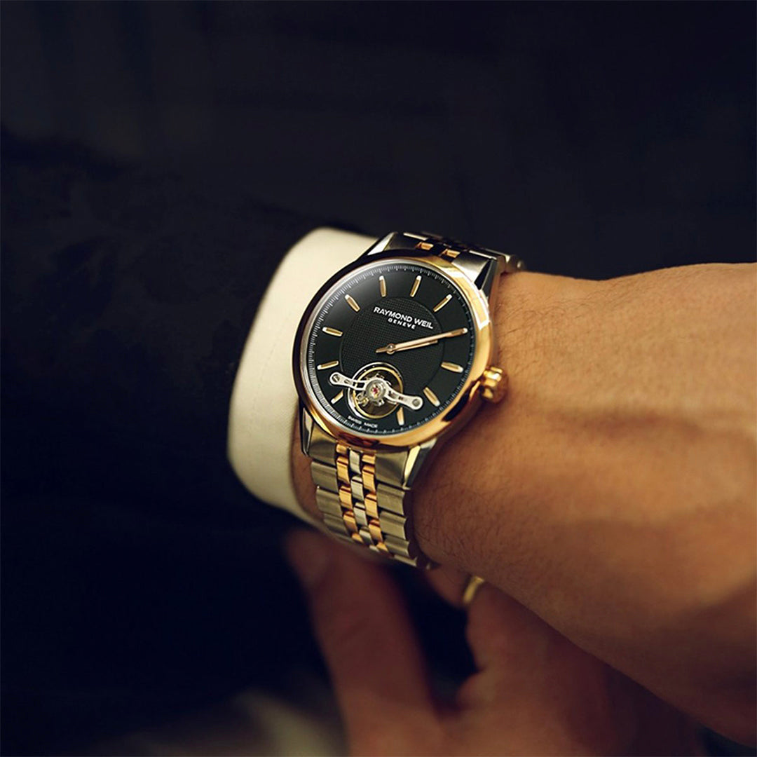 Raymond Weil Freelancer Automatic Two Tone Mens Watch