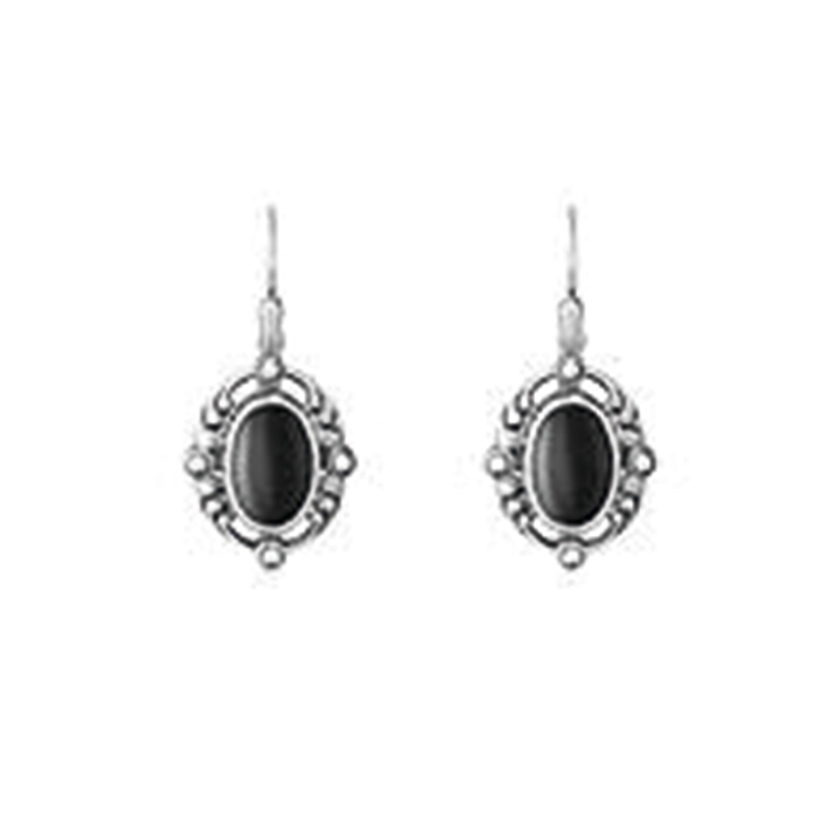 Georg Jensen Heritage Black Onyx Earrings