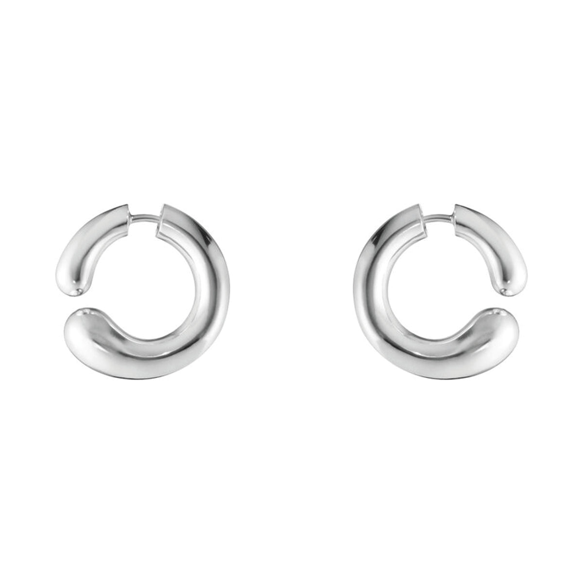 Georg Jensen Silver Mercy Hoop Earrings