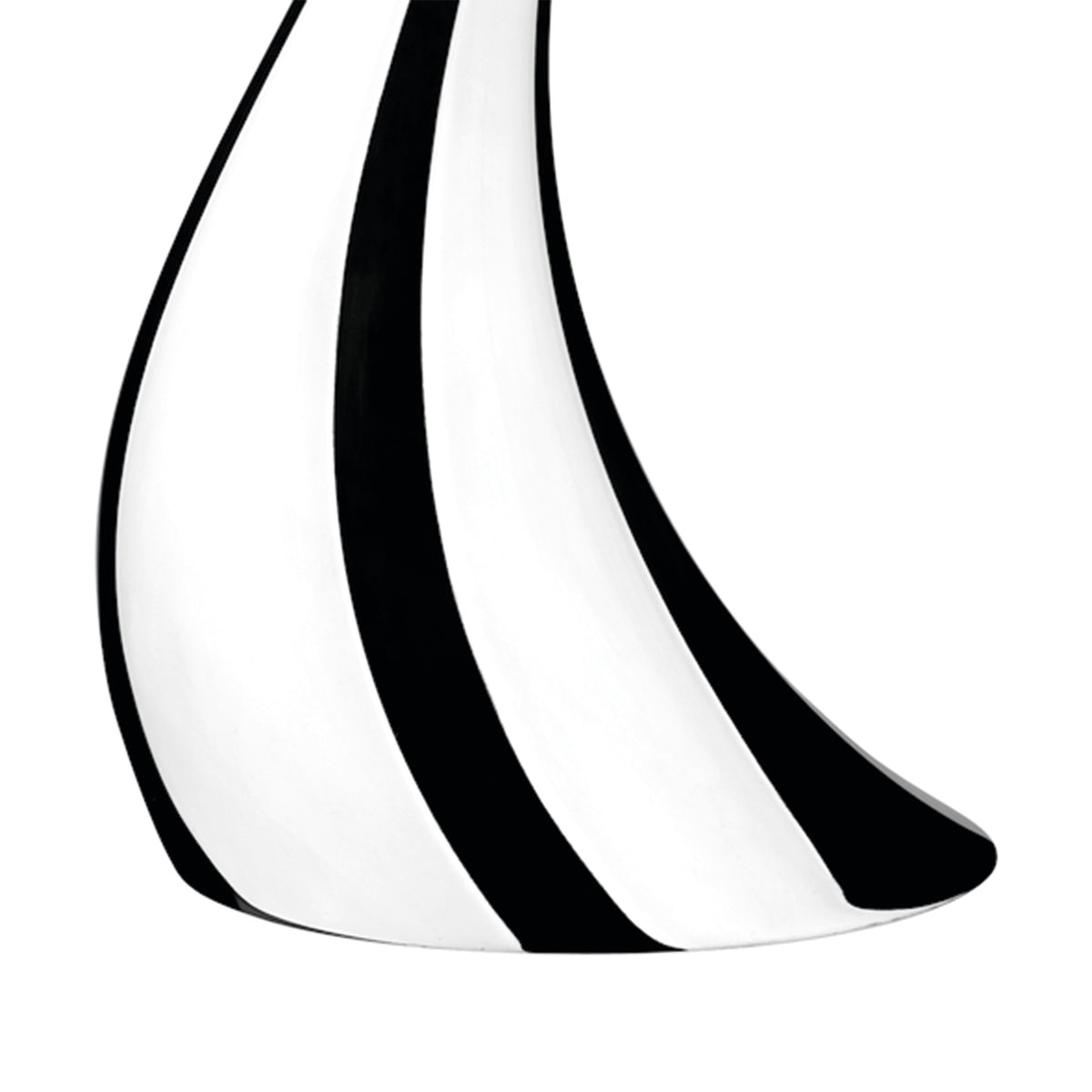 Georg Jensen Stainless Steel Cobra Floor Candle Holder