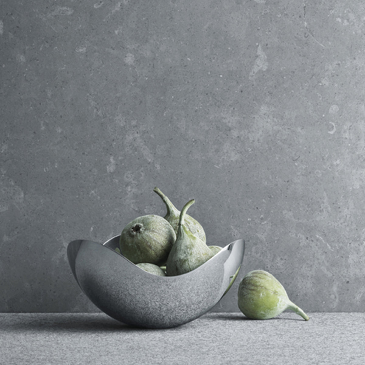 Georg Jensen Stainless Steel Bloom Petit Mirror Bowl