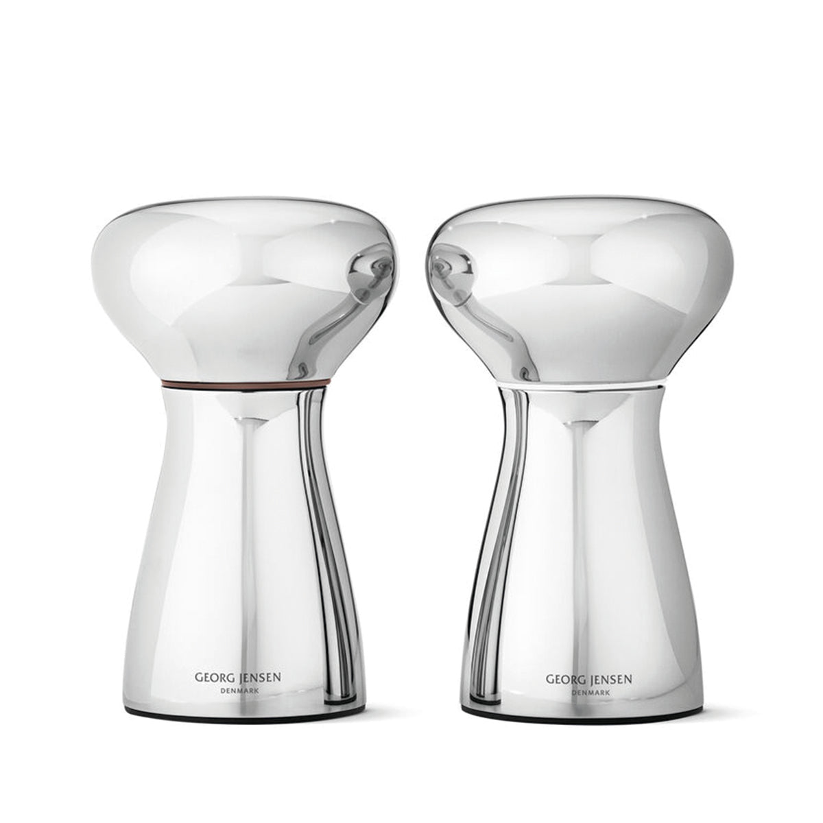 Georg Jensen Stainless Steel Alfredo Salt and Pepper Grinder Small