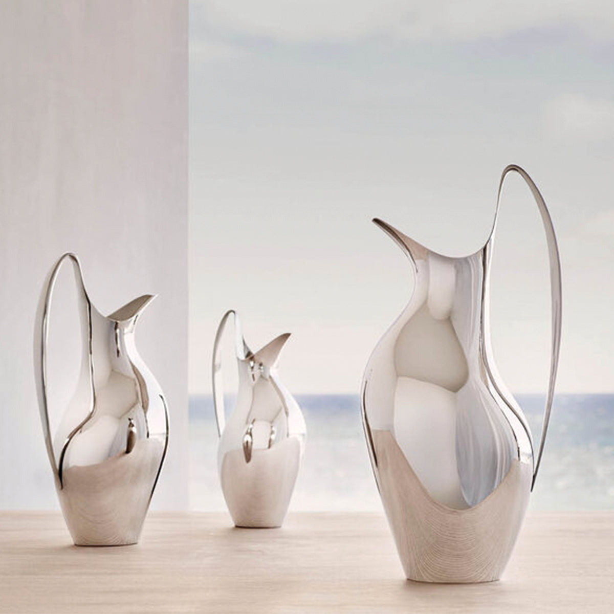 Georg Jensen Stainless Steel HK Pitcher Small