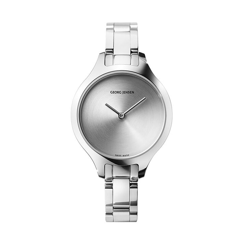 Georg Jensen Koppel Silver Concave Ladies Watch
