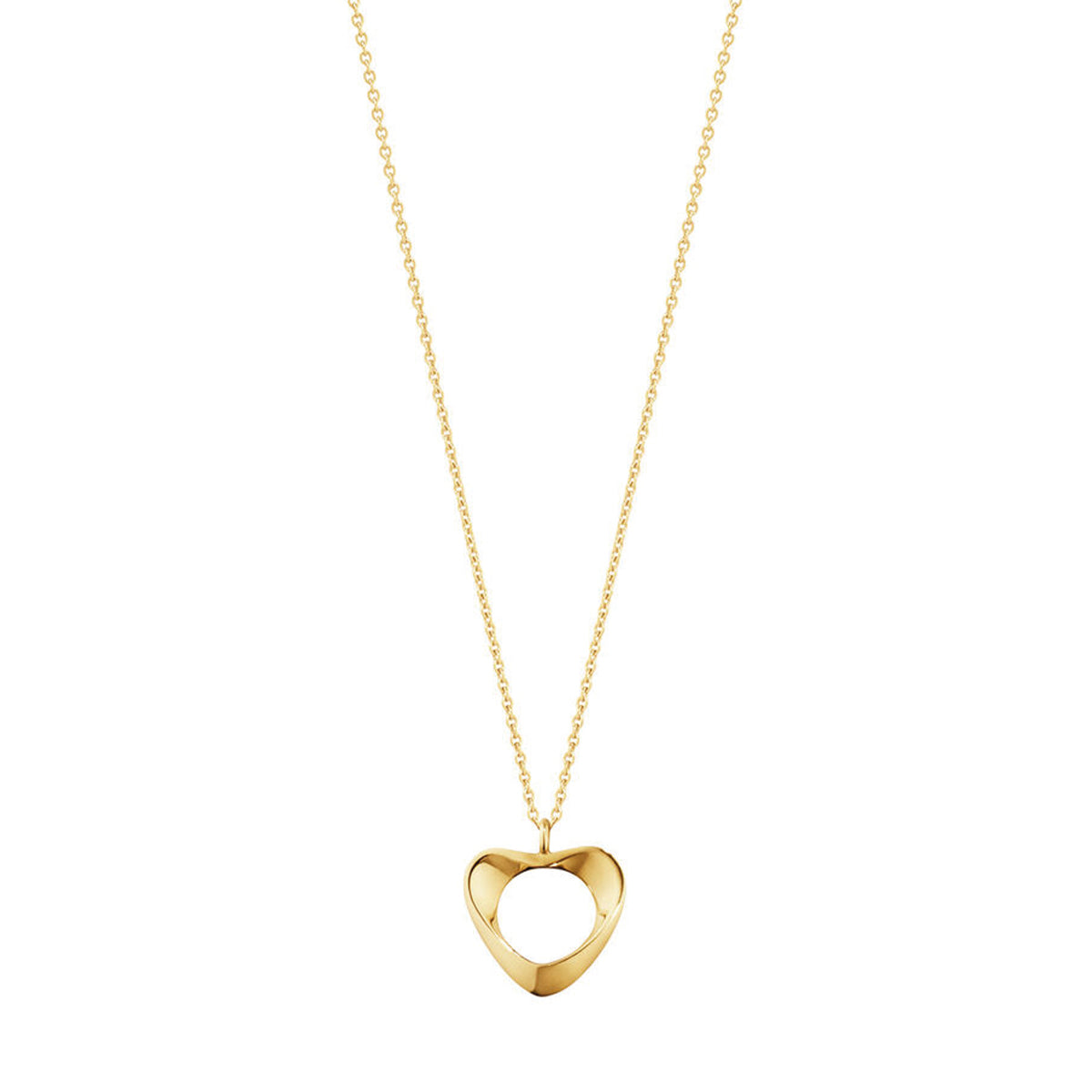 Georg Jensen Gold Hearts of Georg Necklace