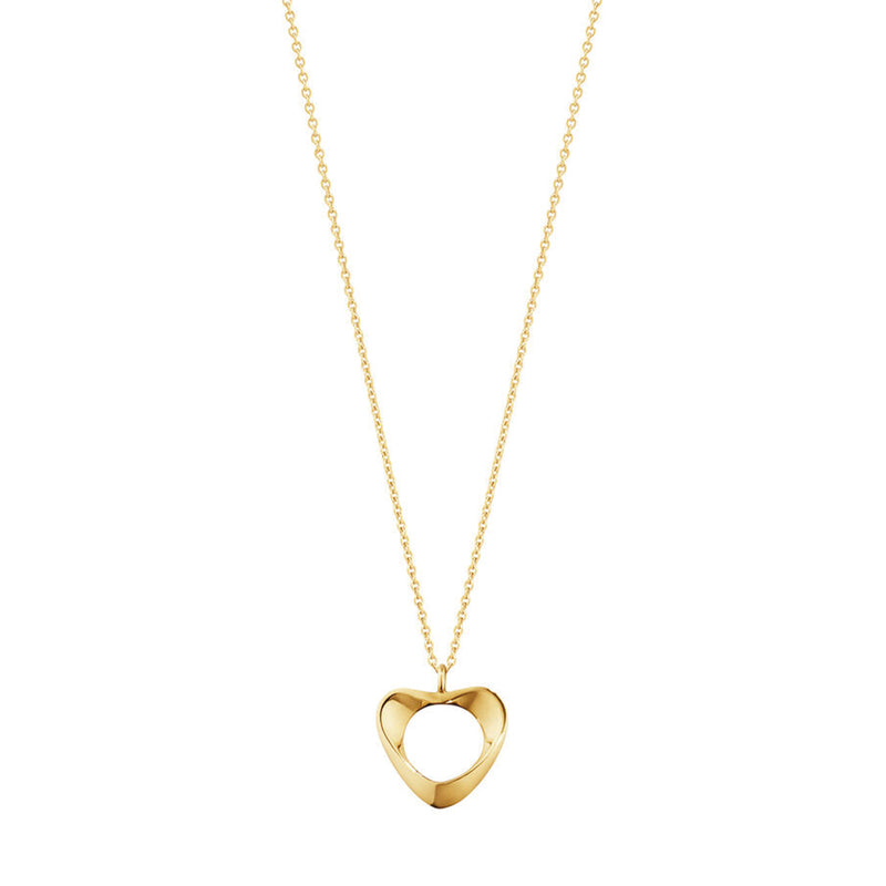 Georg Jensen Gold Hearts of Georg Necklace