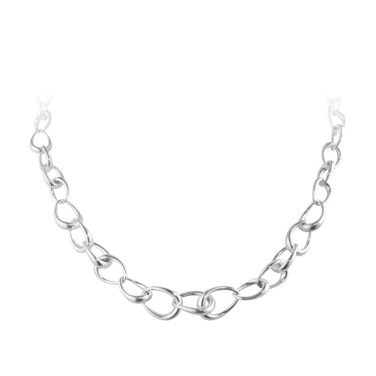 Georg Jensen Silver Offspring Necklace