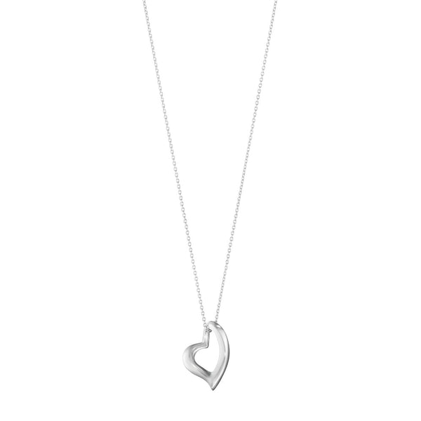 Georg Jensen Silver Hearts of Georg Necklace
