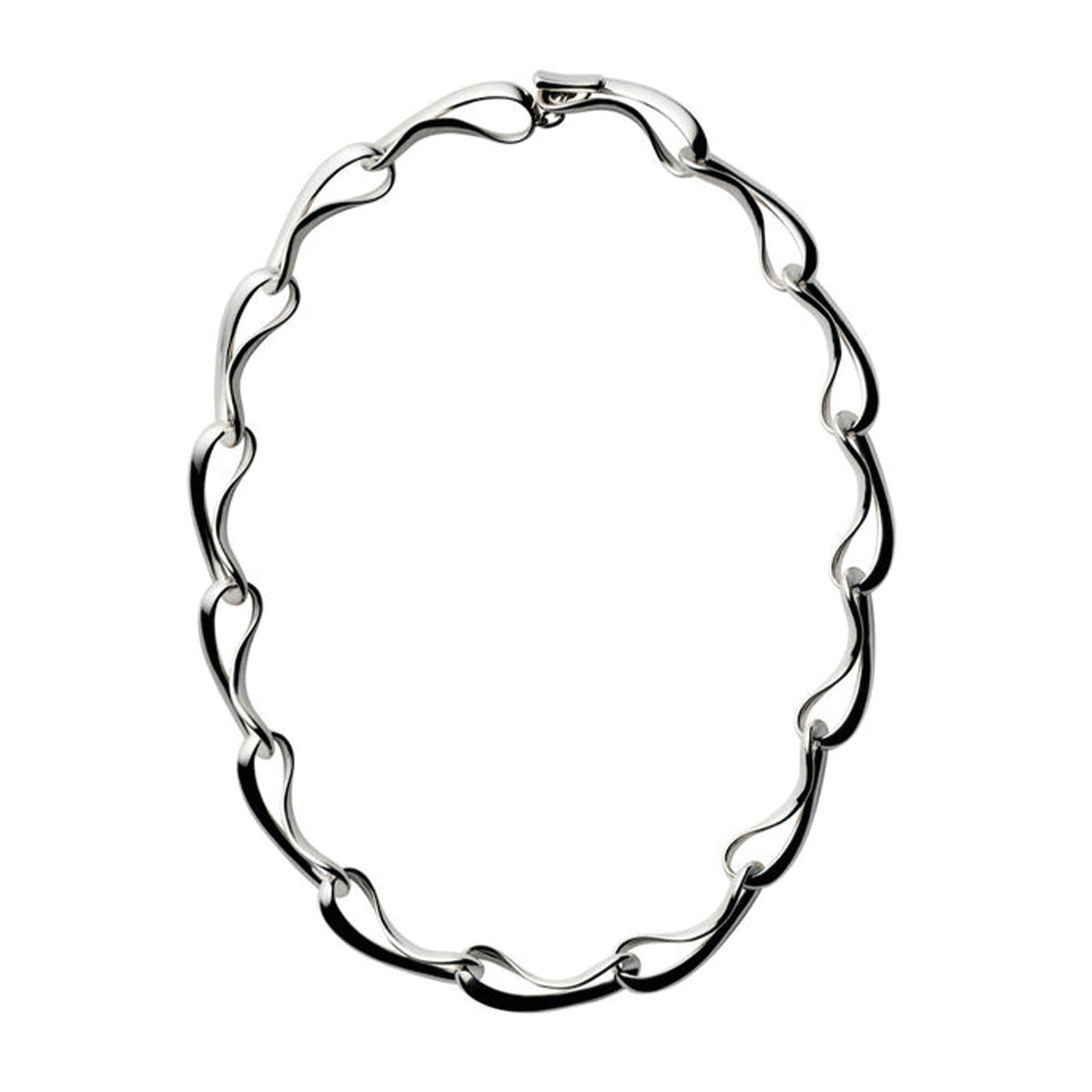Georg Jensen Silver Infinity Necklace