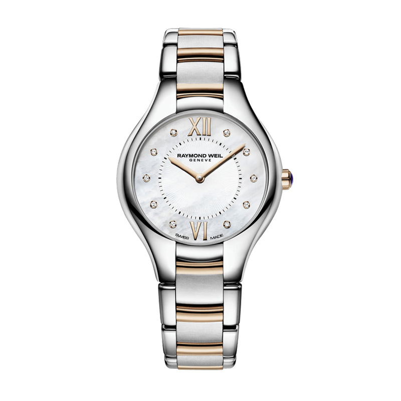 Raymond Weil Noemia Mother of Pearl Two Tone Ladies Watch
