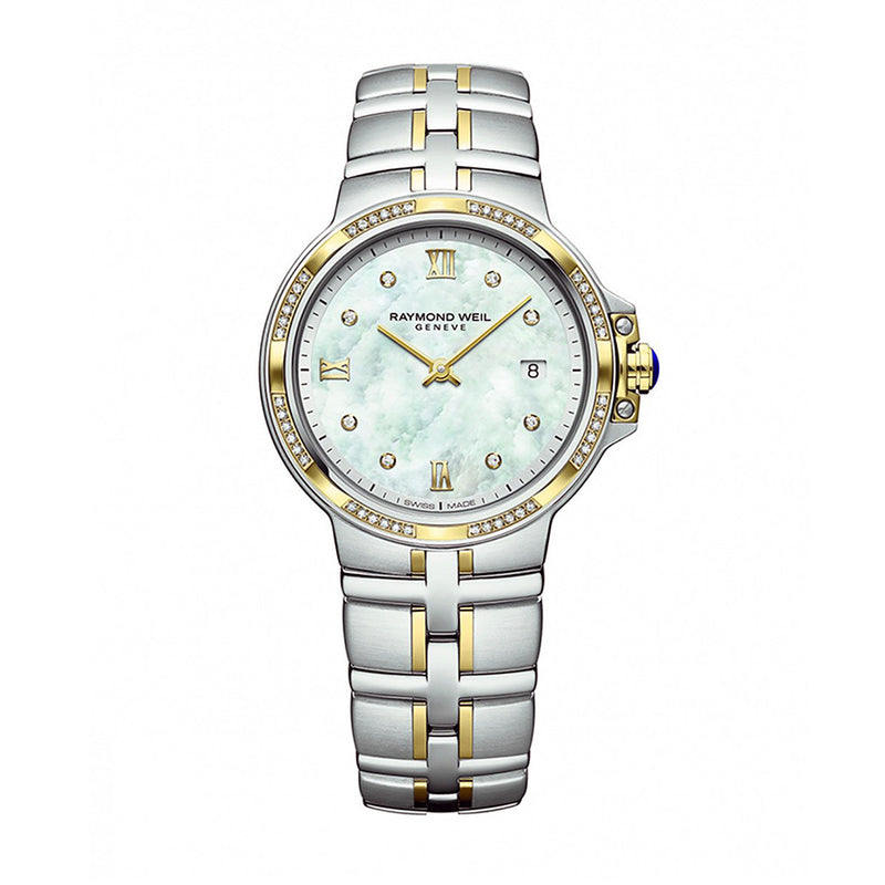 Raymond Weil Parsifal Mother of Pearl Two Tone Ladies Watch